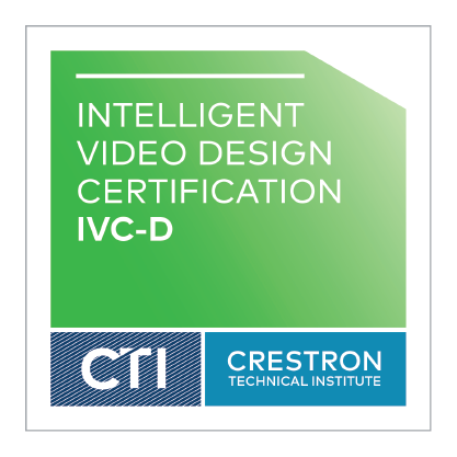INTELLIGENT VIDEO DESIGN CERTIFICATION-IVC-D